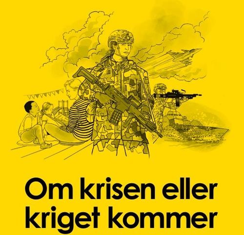 스웨덴 정부가 발행한 '위기·전쟁시 행동 요령' 책자