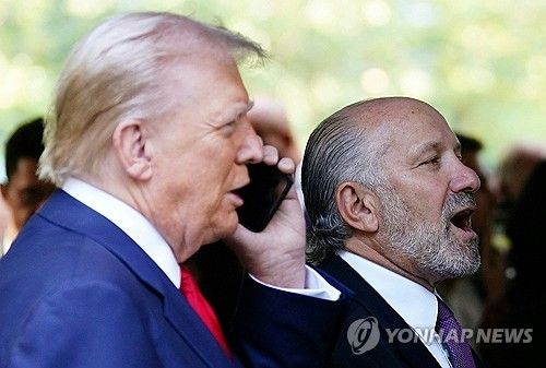 트럼프 미국 대통령 당선인과 러트닉 상무장관 지명자