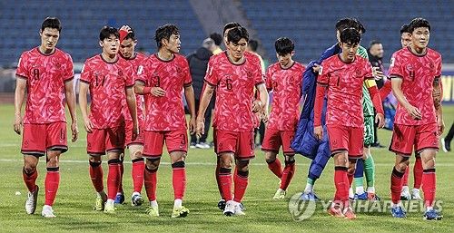 태극 전사들 팔레스타인과 또 무승부