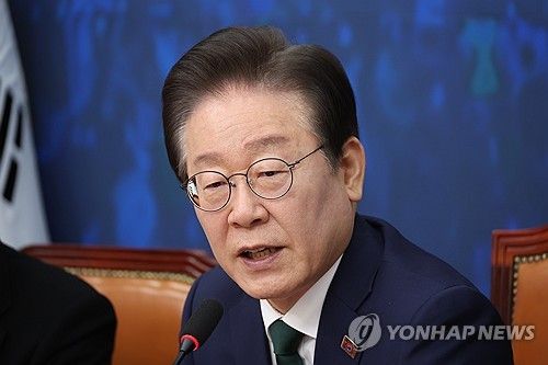 최고위 참석한 이재명 대표