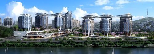 '디에이치 한강' 조감도