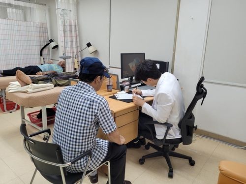 추자도 주민 대상 무료 진료 서비스