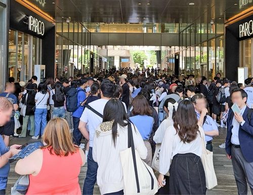 일본 파르코백화점 '더현대 글로벌' 팝업 오픈런