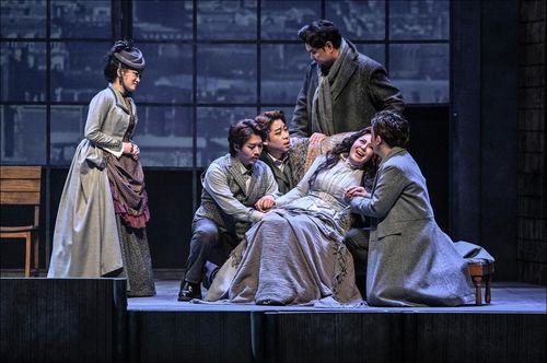 서울시오페라단이 지난 19일 서울시 종로구 세종문화회관 대극장에서 한 오페라 '라보엠' 드레스 리허설 장면. [세종문화회관 제공. 재판매 및 DB 금지]