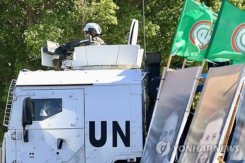 레바논 남부에서 활동 중인 유엔평화유지군(UNIFIL)