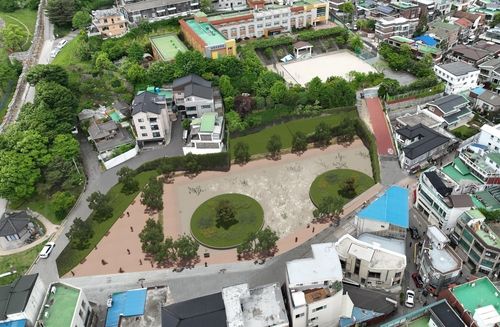 하남지 복원 조감도 