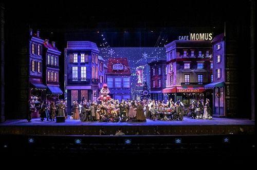 서울시오페라단이 지난 19일 서울시 종로구 세종문화회관 대극장에서 한 오페라 '라보엠' 드레스 리허설 장면. [세종문화회관 제공. 재판매 및 DB 금지]