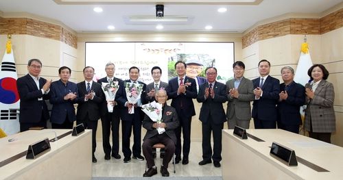 홍천 척야산 문화수목원 일대 김창묵씨 토지 기부