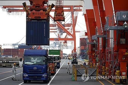 일본 도쿄 항구