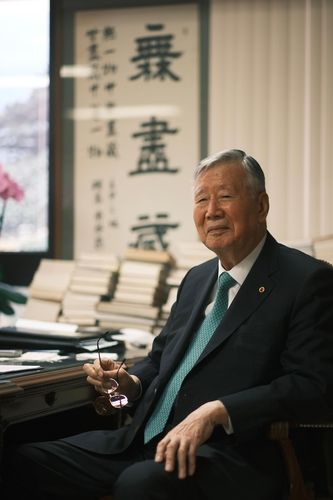 연합뉴스와 만난 이중근 부영그룹 회장