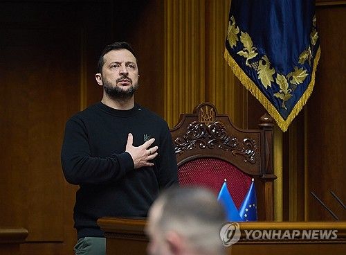 볼로디미르 젤렌스키 우크라이나 대통령