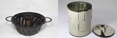 소록도 마리안느와 마가렛 빵틀 및 분유통