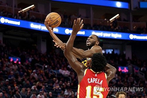 골든스테이트 앤드루 위긴스의 슛