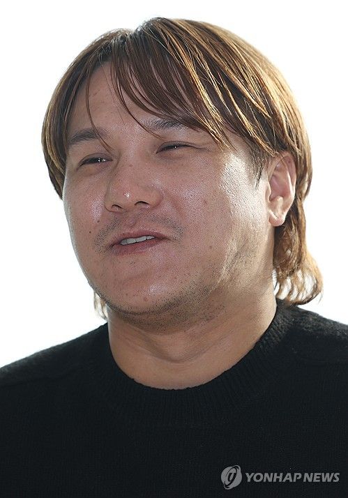 연합뉴스와 인터뷰하는 김선빈