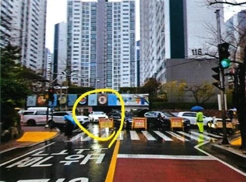 엘지메트로시티 단지내 도로