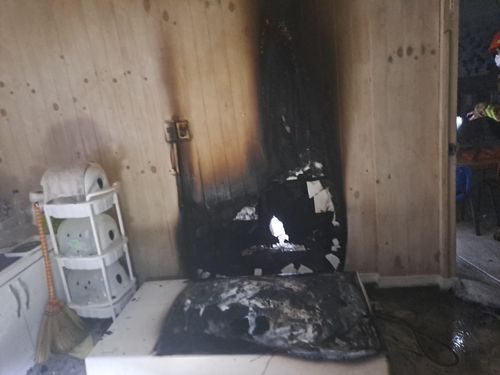 화재가 난 유치원