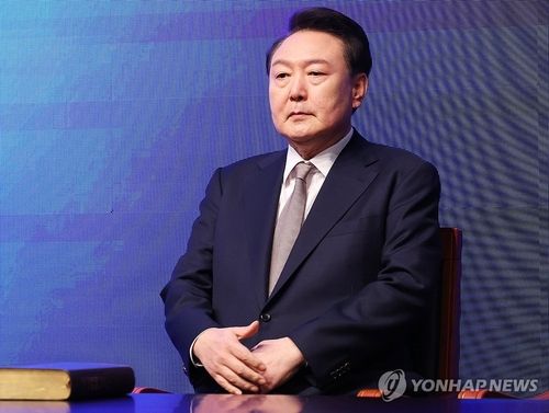 윤석열 대통령, 국가조찬기도회 참석