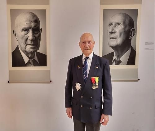 한국전 프랑스 참전용사 자크 그리졸레씨의 생전 모습.