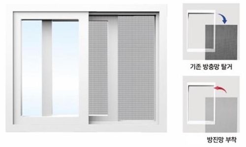 미세먼지 차단 방진망