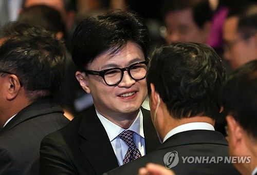 한동훈 대표, 국가조찬기도회 참석