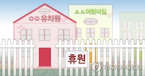 유치원, 어린이집 휴원