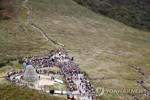 울산 영남알프스 억새평원