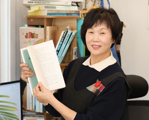 인터뷰하는 부정숙 제주향토음식명인