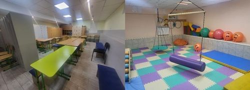 키 스쿨의 방공호 교실