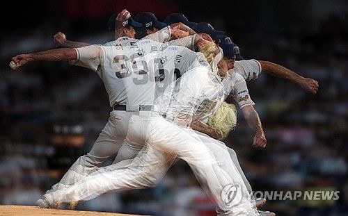 NC 선발 카일 하트 QS