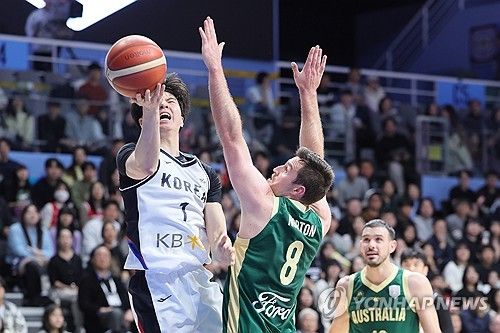 이현중 레이업슛