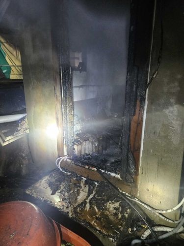 단독주택 화장실서 발생한 화재