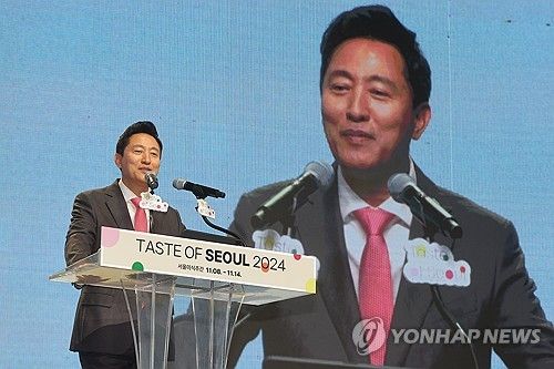 인사말하는 오세훈 서울시장