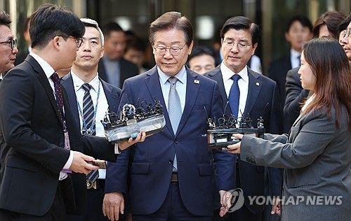 이재명 대표, 선거법 위반 1심 징역형 집행유예 선고