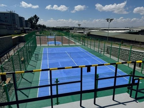 신티에스 에티오피아 공장에 마련된 공원