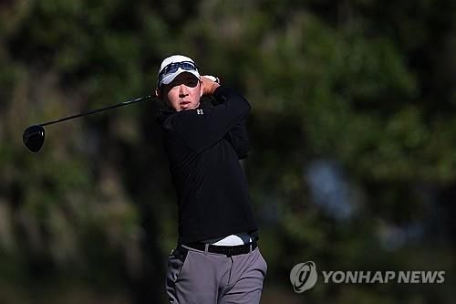 노승열의 티샷.