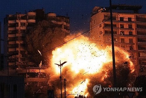 이스라엘군, 레바논 맹폭