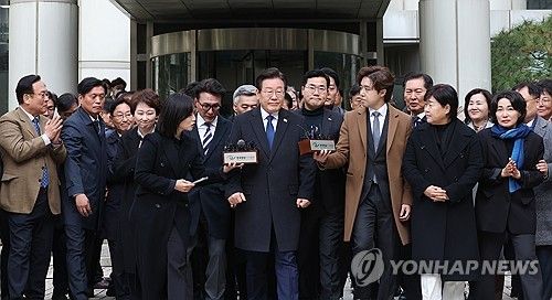 …이재명 대표, '위증교사' 1심 선고공판 무죄
