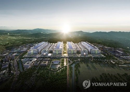 SK하이닉스 용인 반도체 클러스터 조감도