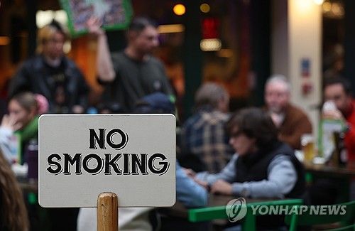 런던의 한 식당가