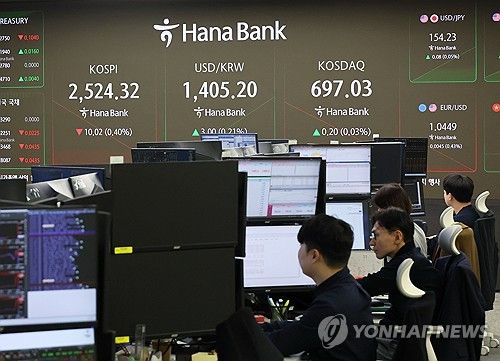 코스피 하락 출발