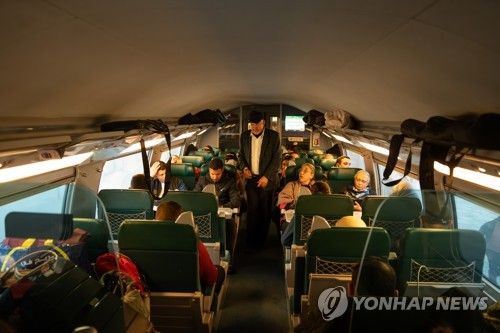 '모로코 TGV' 알 보라크 2층 객실