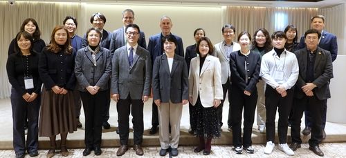 '분쟁취약국지원 신규 프로그램 및 인도적지원 민관협력사업 성과공유회' 참석자들