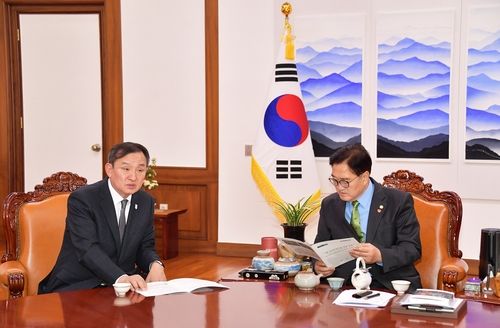 이병노 담양군수 국회 방문