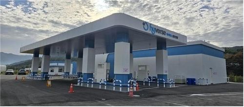 원주 장양 액화수소충전소 전경