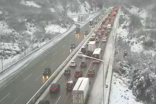 구리포천고속도로 남양주터널 인근서 사고