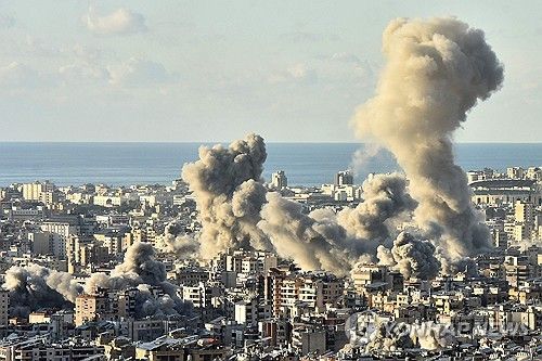 이스라엘군, 레바논 맹폭