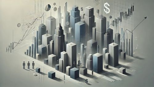 M&A 시장 일러스트
