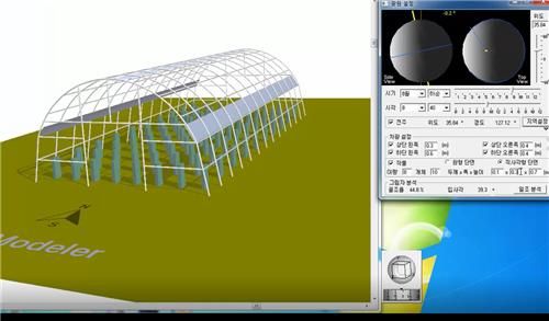 농진청, 3D 온실 설계 프로그램 '지에이치모델러'