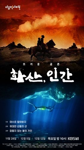 '화산, 인간' 포스터