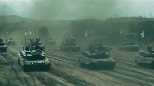 우크라이나 전략커뮤니케이션센터(STRAVDI)가 공개한 한국 포병 전력 홍보 영상 일